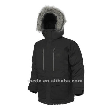 leisure style warm quilted outdoor windbreaker jacket for man